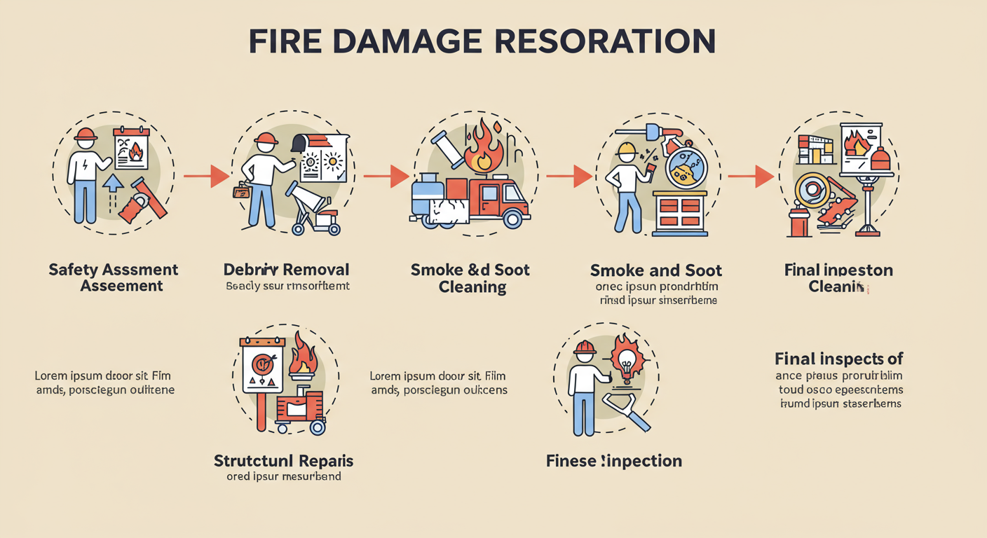 Before-and-After Fire Damage Restoration