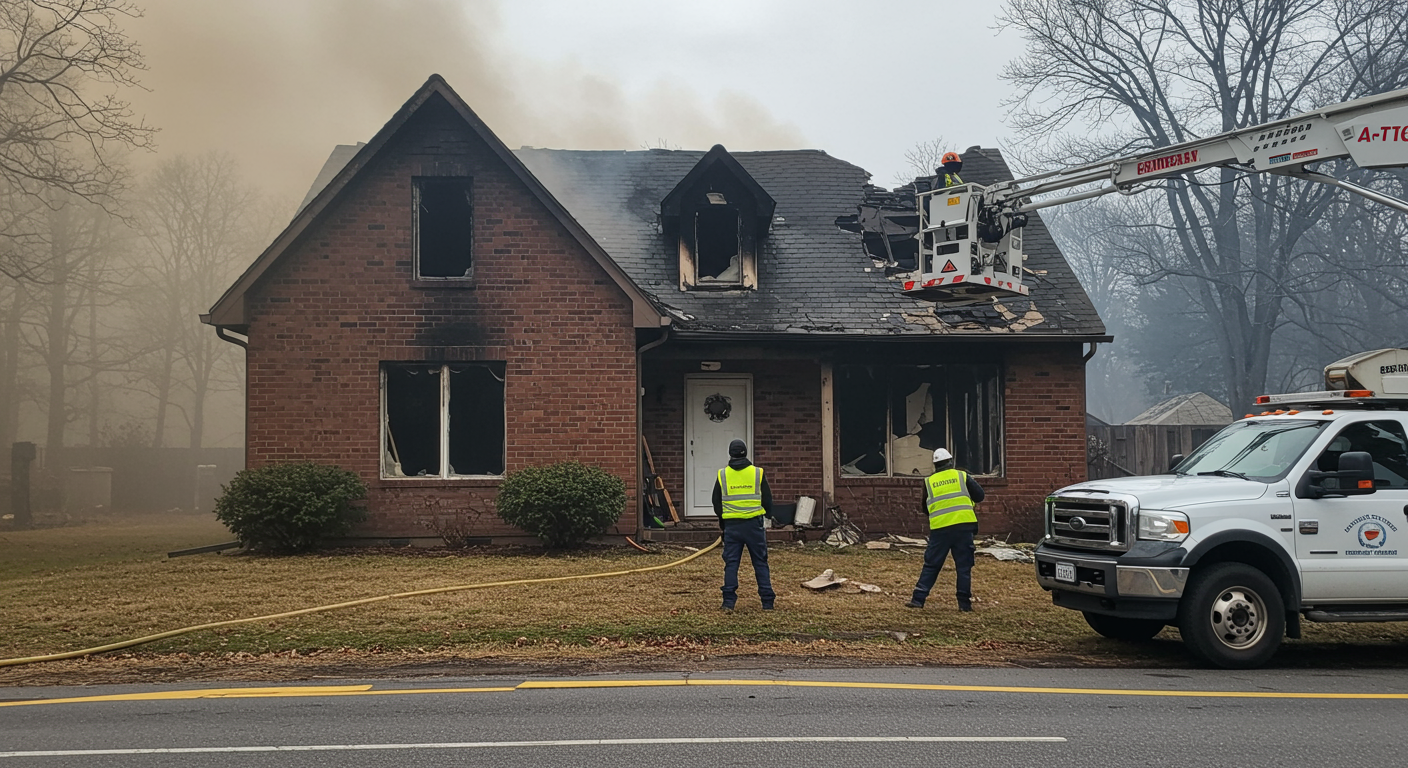 Fire Damage Cleanup Team in Nicholasville