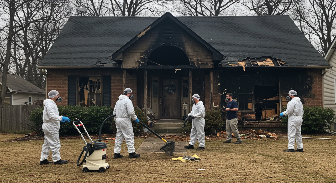 After Fire Clean Up Company in Nicholasville, KY: Expert Restoration Services You Can Trust